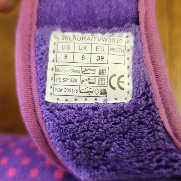 Vionic Laura Clogs Sz 8 Purple - Picture 6 of 6